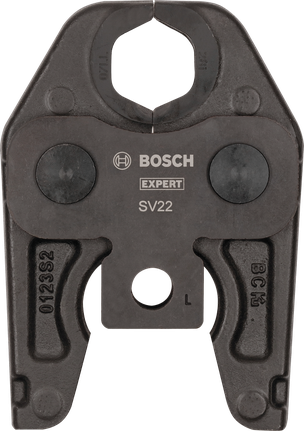 Ganascia di pressatura Bosch EXPERT SV22 per raccordi per tubi V/SV da 22 mm.