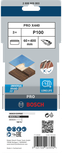 Cinghie abrasive Bosch PRO X440 60x400mm G100, confezione da 3.