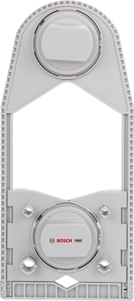 Guida centrale per sega a tazza Bosch PRO Tile PC Plus per forature precise.