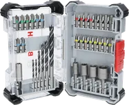 Espositore da 35 pezzi di punte per cacciavite extra dure e punte per trapano per legno PRO Bosch .
