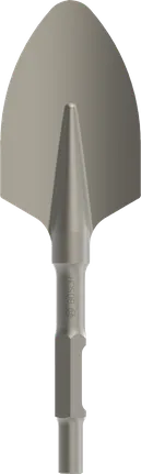 Scalpello a vanga Bosch PRO HEX 30-4C arrotondato 135 mm.