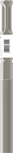 Cacciavite per picchetti di terra Bosch PRO HEX 22 25×300 mm.