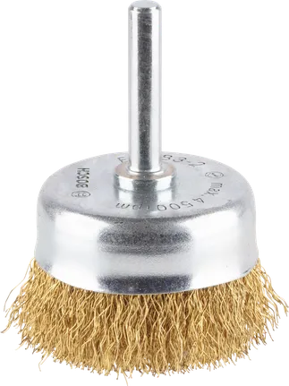 Spazzola a tazza Bosch PRO Multi Material con gambo dritto.