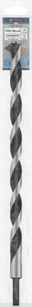 Punta da trapano Bosch PRO Wood 18×340×400 mm con punta a croce.