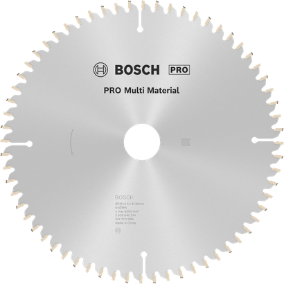Lama per sega circolare Bosch PRO Multi Material 235 mm 64 denti.