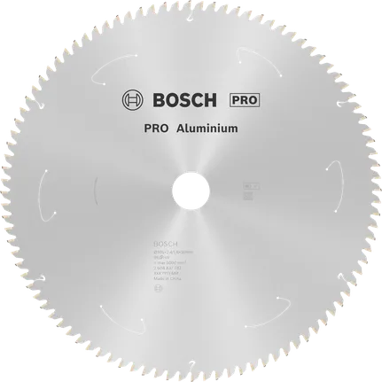 Lama per sega circolare in alluminio Bosch PRO, 305 mm, 96 denti.