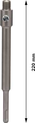 Adattatore Bosch PRO SDS plus da 220 mm M16 per martelli perforatori.