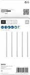 Lame per seghetto alternativo Bosch PRO Multi Material T345XF da 132 mm, confezione da 5.