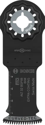 Lama multiutensile Bosch PRO AIZ 32 BSPIB per il taglio del legno.