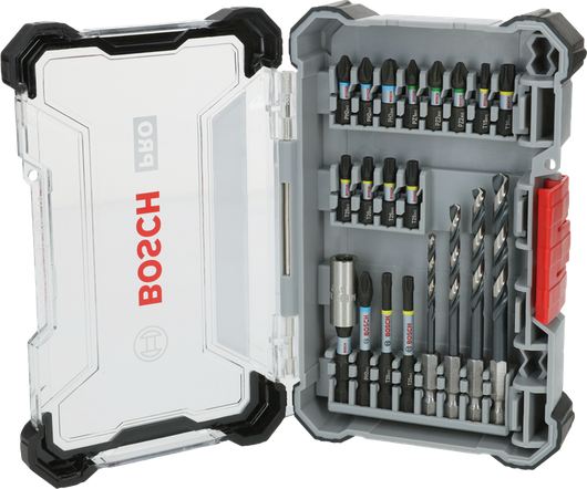 Set Bosch PRO Impact Metal da 20 pezzi per forare e avvitare.