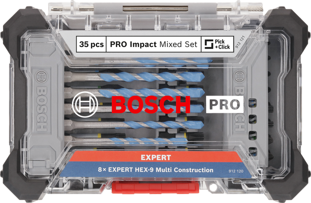 Set misto Bosch PRO Impact 35 pz.