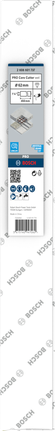 Fresa per carotaggio Bosch PRO a umido 62 x 450 mm 1 1/4″ UNC.