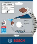 Disco abrasivo diamantato Bosch PRO 150×22,23 mm.