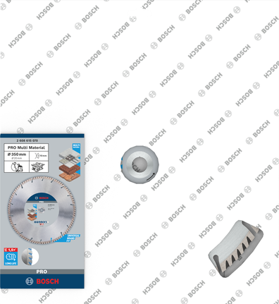 Disco diamantato Bosch PRO Multi Material 350×20 mm.