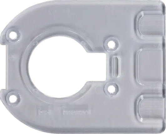 Accessorio Bosch PRO Baseplate a forma di D 118 x 93 mm.