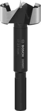 Punta Forstner per legno Bosch EXPERT da 34 mm per fori precisi.
