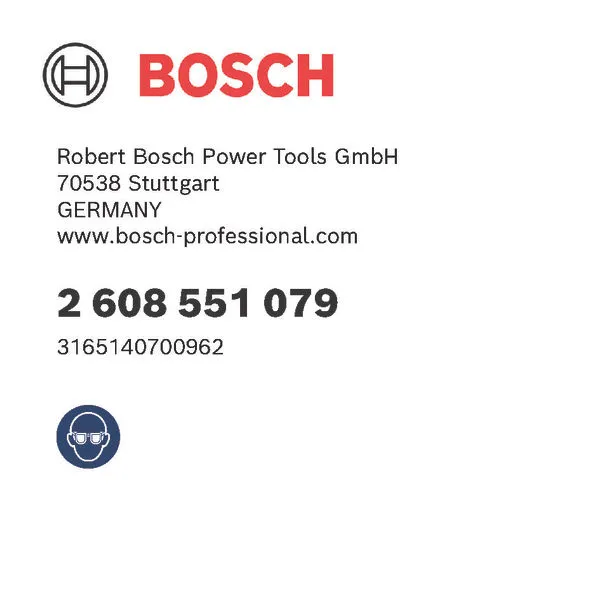 Etichetta di identificazione del prodotto.