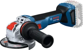 Smerigliatrice angolare a batteria Bosch GWX 18V-11 S, sistema X-LOCK.