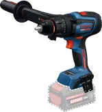 Trapano/avvitatore a batteria Bosch EXSR18V-150 con impugnatura laterale.