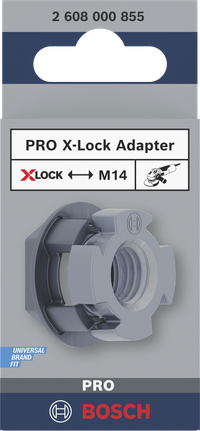 Adattatore Bosch PRO X-Lock M14.