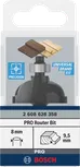 Punta per fresa Bosch PRO Classical Cove da 9,5 mm, gambo da 8 mm.