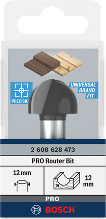 Fresa per legno Bosch PRO, diametro interno 12 mm.