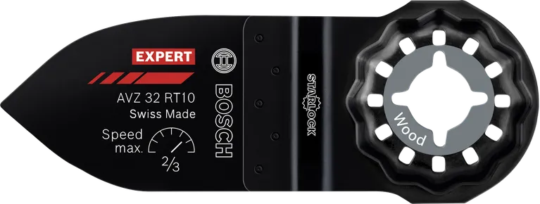 Disco abrasivo in metallo duro Bosch EXPERT AVZ 32 RT10 per legno.