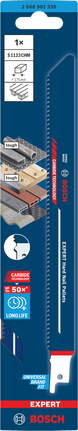 Lama per sega in metallo duro Bosch EXPERT Hard Nail Pallets S1123CHM.