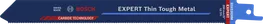 Lama per sega alternativa Bosch EXPERT Thin Tough Metal S 1022 EHM.