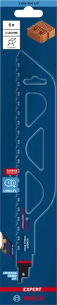 Lama per sega alternativa Bosch EXPERT Hollow Brick da 300 mm.