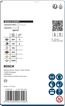 Sega a tazza multimateriale Bosch 68×60 mm.