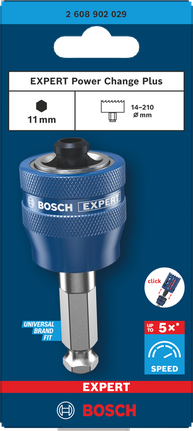 Attacco utensile Bosch EXPERT Power Change Plus da 11 mm.