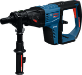 Trapano diamantato Bosch EXDB18V2-180 con impugnatura laterale.