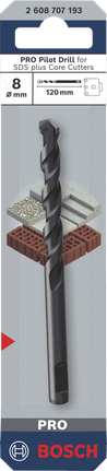 Trapano pilota Bosch PRO 8×120mm.