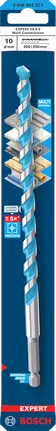 Punta da trapano Bosch EXPERT HEX-9 10×200×250 mm.