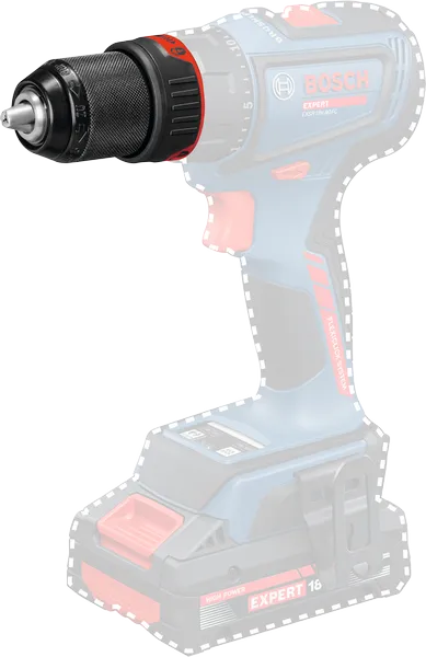 Adattatore Bosch GFA 18-M FlexiClick per trapani a batteria.