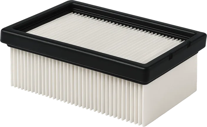 Filtro pieghettato piatto Bosch E10 per aspirapolvere.