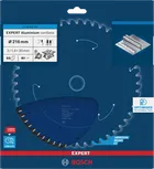 Lama per sega circolare a batteria Bosch EXPERT Aluminium da 216 mm per tagli precisi dell'alluminio.