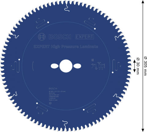 Lama per sega circolare Bosch EXPERT High Pressure Laminate.