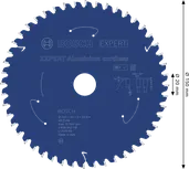Lama per sega circolare a batteria Bosch EXPERT in alluminio, 48 denti.