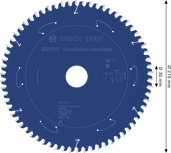 Lama per sega circolare a batteria Bosch EXPERT in alluminio, 210 mm.