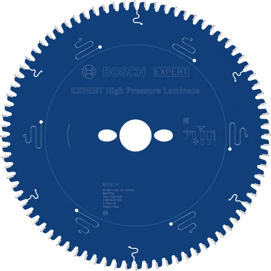 Lama per sega circolare ad alta pressione Bosch EXPERT, 254 mm.