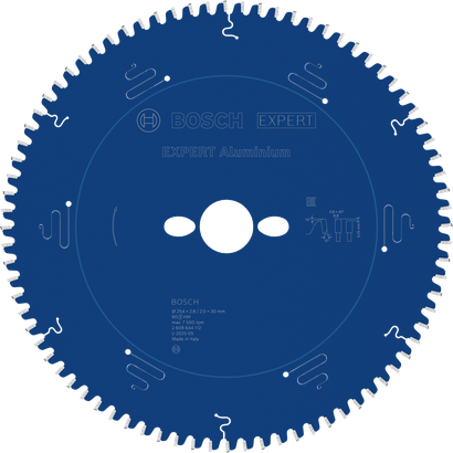 Lama per sega circolare in alluminio Bosch EXPERT per tagli precisi del metallo.