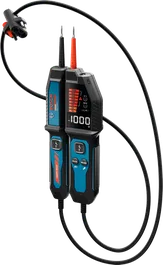 Tester di tensione Bosch EXVT1000-17 con display digitale.