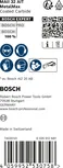 Lama multiutensile Bosch EXPERT MetalMax MAII 32 AIT in carburo.