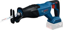 Seghetto alternativo a batteria Bosch GSA18V-280 per il taglio dei metalli.