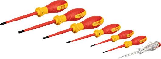 Set di cacciaviti Bosch VDE SL/PH 7 pezzi fino a 1000 V.