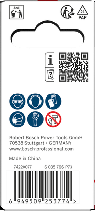 Adattatore Bosch per allargare i fori a 60 mm.