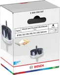 Set di seghe a tazza con gambo per legno e cartongesso Bosch 26-64 mm.