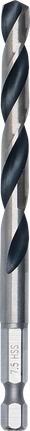Punta elicoidale HSS Bosch con attacco esagonale da 1/4 di pollice.